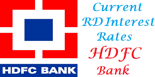 fixed deposit hdfc bank interest rate